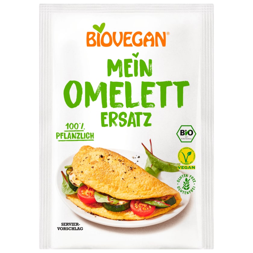 Biovegan Bio Mein Omelette Ersatz glutenfrei vegan 43g